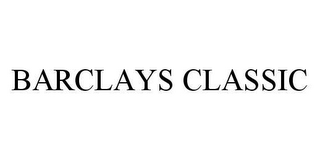 BARCLAYS CLASSIC