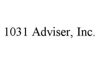 1031 ADVISER, INC.