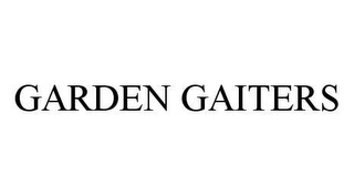 GARDEN GAITERS