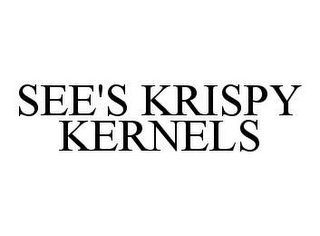 SEE'S KRISPY KERNELS