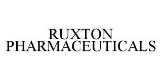 RUXTON PHARMACEUTICALS