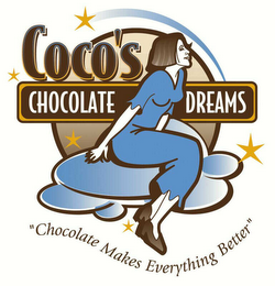 COCO'S CHOCOLATE DREAMS, "CHOCOLATE MAKES EVERYTHING BETTER"