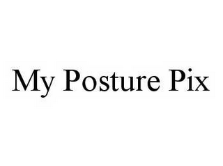 MY POSTURE PIX