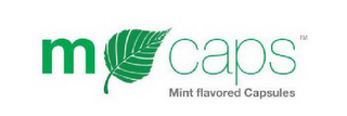 M CAPS MINT FLAVORED CAPSULES