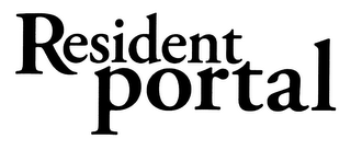 RESIDENT PORTAL