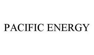 PACIFIC ENERGY