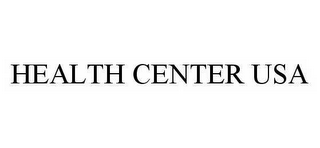 HEALTH CENTER USE