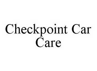 CHECKPOINT CAR CARE