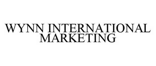 WYNN INTERNATIONAL MARKETING