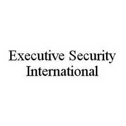 EXECUTIVE SECURITY INTERNATIONAL