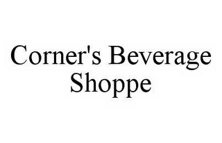 CORNER'S BEVERAGE SHOPPE