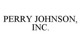 PERRY JOHNSON, INC.