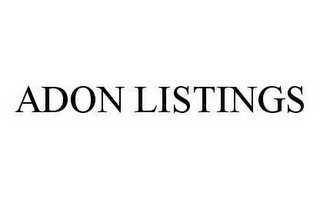 ADON LISTINGS