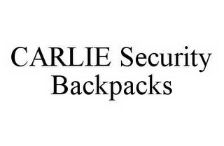 CARLIE SECURITY BACKPACKS