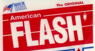 MADE IN USA THE ORIGINAL AMERICAN FLASH