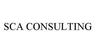 SCA CONSULTING