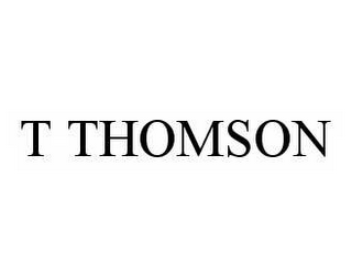 T THOMSON