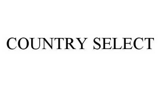 COUNTRY SELECT