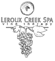 LEROUX CREEK SPA VINE THERAPY