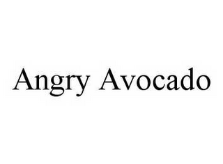 ANGRY AVOCADO