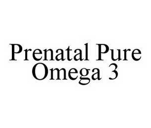 PRENATAL PURE OMEGA 3