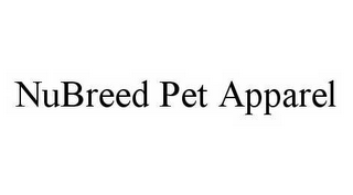 NUBREED PET APPAREL