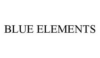 BLUE ELEMENTS