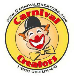 CARNIVAL CREATORS WWW.CARNIVALCREATORS.COM 1-800 98-FUN-4-U