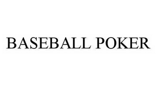 BASEBALL POKER