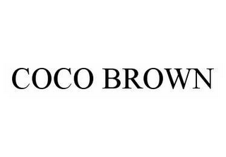 COCO BROWN