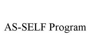 AS-SELF PROGRAM