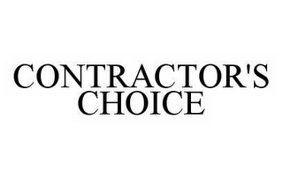 CONTRACTOR'S CHOICE