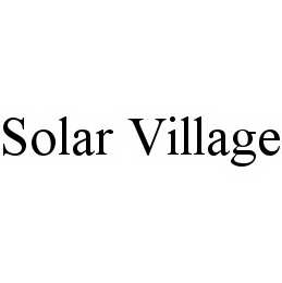 SOLAR VILLAGE