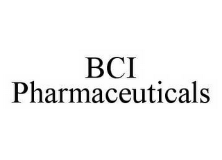 BCI PHARMACEUTICALS