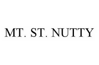 MT. ST. NUTTY