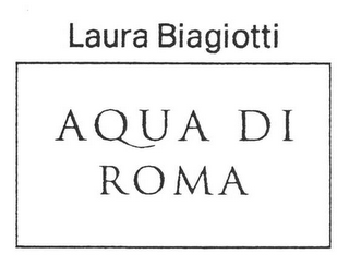 LAURA BIAGIOTTI AQUA DI ROMA