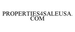 PROPERTIES4SALEUSA.COM