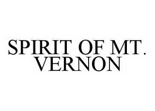 SPIRIT OF MT. VERNON