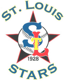 ST. LOUIS STL 1928 STARS