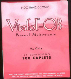 VITAFOL-OB PRENATAL MULTIVITAMIN