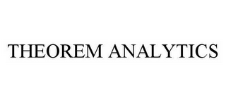 THEOREM ANALYTICS