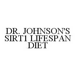 DR. JOHNSON'S SIRT1 LIFESPAN DIET