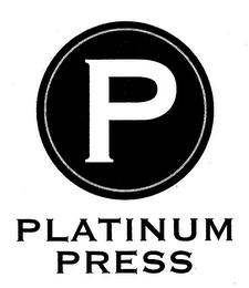 P PLATINUM PRESS