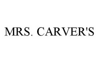 MRS. CARVER'S