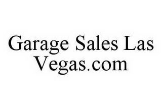 GARAGE SALES LAS VEGAS.COM