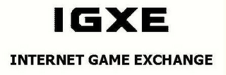 IGXE.COM INTERNET GAME EXCHANGE