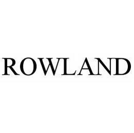 ROWLAND