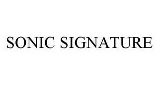 SONIC SIGNATURE