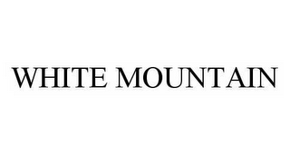 WHITE MOUNTAIN