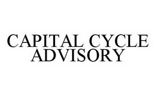 CAPITAL CYCLE ADVISORY